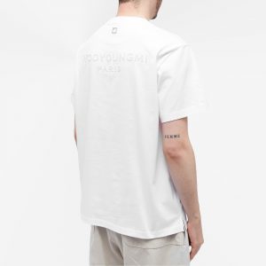 Wooyoungmi Beaded Back Logo T-Shirt