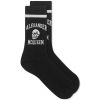 Alexander McQueen Varsity Skull Logo Sock