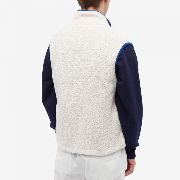 Drake's Boucle Wool Fleece Vest