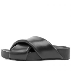 Jil Sander Wrap Front Slider Sandals