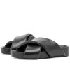 Jil Sander Wrap Front Slider Sandals