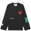 Jungles Jungles x Keith Haring Haring Long Sleeve Chenille T