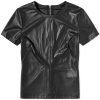 Helmut Lang Faux Leather T-Shirt