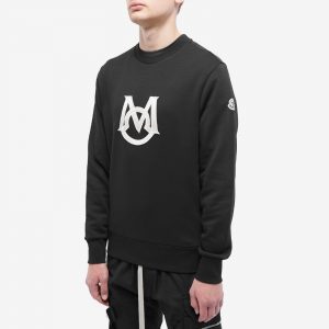 Moncler Embroidered Logo Crew Sweat