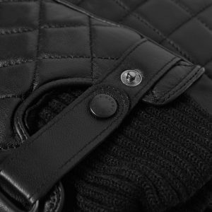 Barbour Quilted Leather Glove
