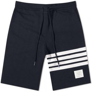 Thom Browne Engineered Stripe Sweat Shorts