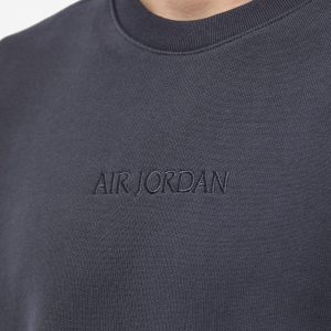 Air Jordan Wordmark Fleece Crew Sweat