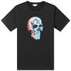 Alexander McQueen Solarized Skull Print T-Shirt