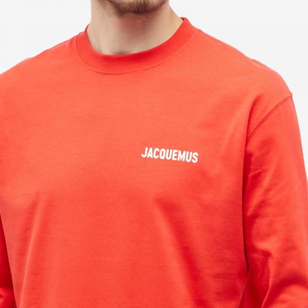 Jacquemus Classic Logo Long Sleeve T-Shirt