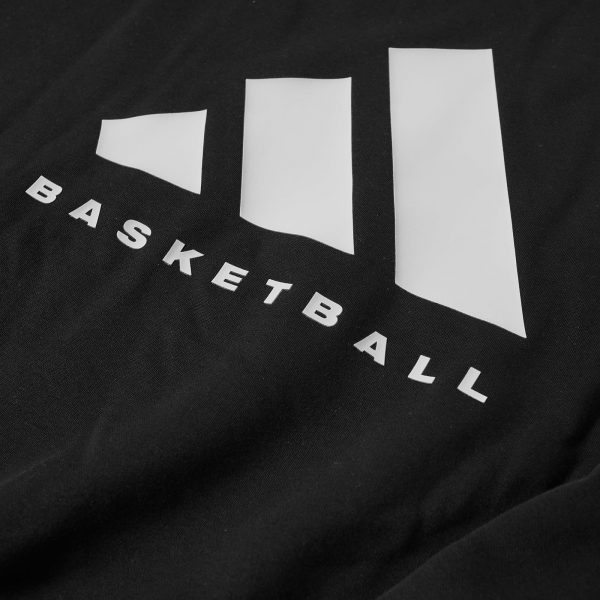 Adidas Basketball Back Logo Crew Sweat
