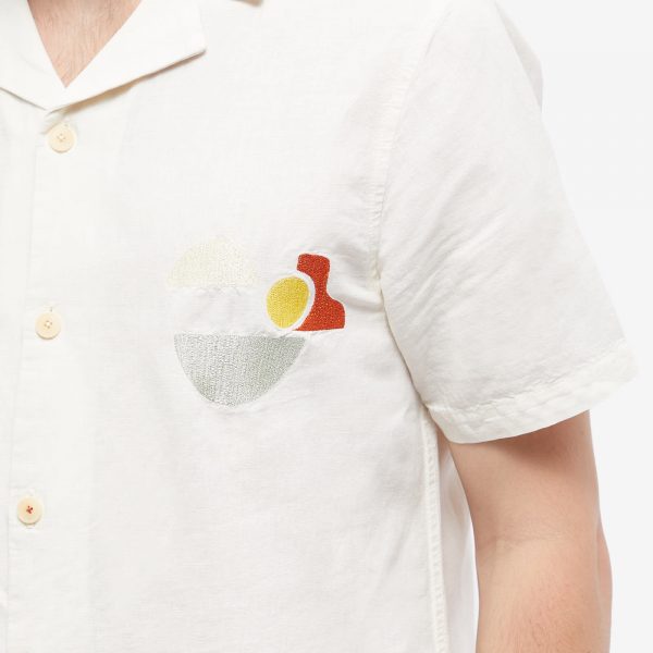 Folk Embroidered Vacation Shirt