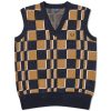 Fred Perry Glitch Chequerboard Knit Vest