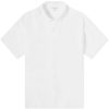 Sunspel Linen Short Sleeve Shirt