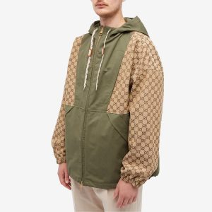 Gucci GG Jacquard Hooded Jacket