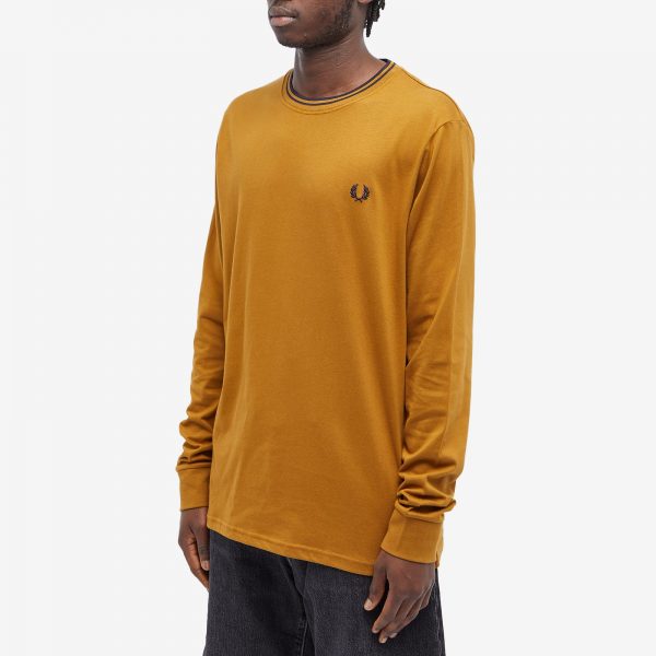 Fred Perry Long Sleeve Twin Tipped T-Shirt