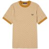 Fred Perry Micor Chequerboard T-Shirt