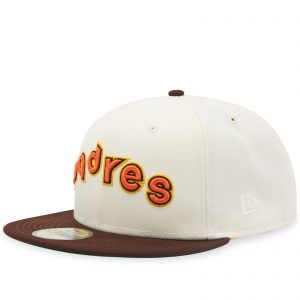 New Era San Diego Padres Retro Script 59Fifty Fitted Cap