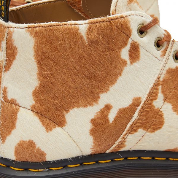 Dr. Martens Church Jersey Cow Print Hair On Boots