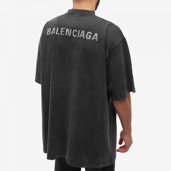 Balenciaga Logo Back Print T-Shirt