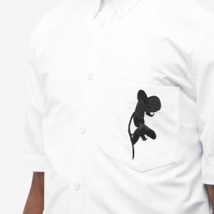 Alexander McQueen Orchid Pocket Short Sleeve Shirt