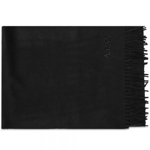 A.P.C. Ambroise Embroidered Scarf