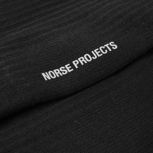 Norse Projects Bjarki N Logo Sock - 2 Pack