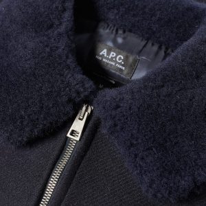 A.P.C. Ben Faux Fur Collar Jacket