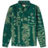 Portuguese Flannel Abstract Paisley Overshirt