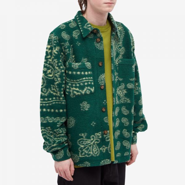 Portuguese Flannel Abstract Paisley Overshirt