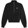 Nike Phoenix Fleece Quarter Zip Crop