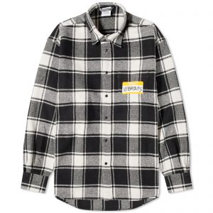 VETEMENTS My Name Is Flannel Shirt