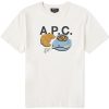 END. x A.P.C. 'Coffee Club' Cedric T-Shirt