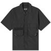 Uniform Bridge Mesh Pocket Short Sleeve Shirt
