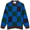 Country of Origin Check Crew Knit