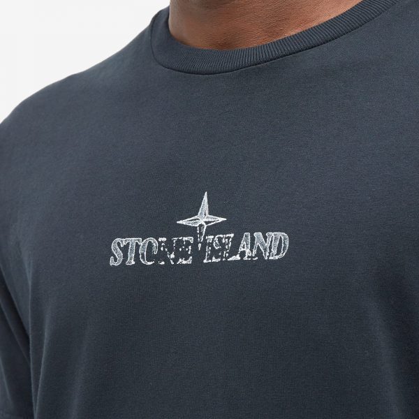 Stone Island Stamp Centre Logo T-Shirt