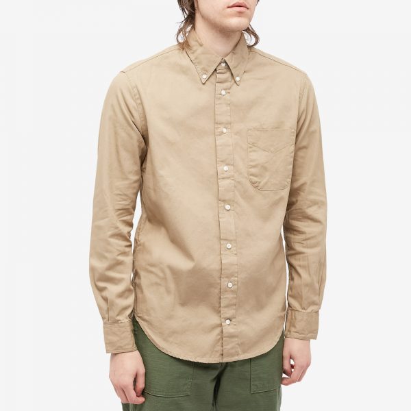 Gitman Vintage Button Down Overdyed Oxford Shirt