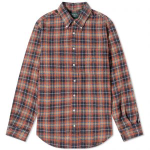 Gitman Vintage Button Down Tweed Check Shirt