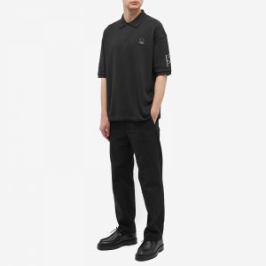 Fred Perry x Raf Simons Embroidered Oversized Polo
