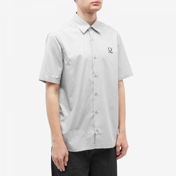Fred Perry x Raf Simons Embroidered Short Sleeve Shirt