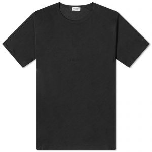 Saint Laurent Embroidered Logo T-Shirt