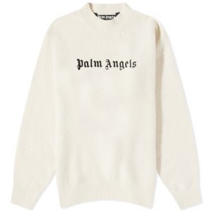 Palm Angels Classic Logo Crew Knit