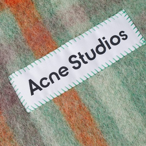 Acne Studios Vally Tartan New Scarf