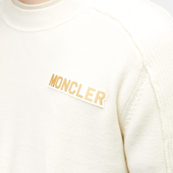 Moncler Logo Crew Knit