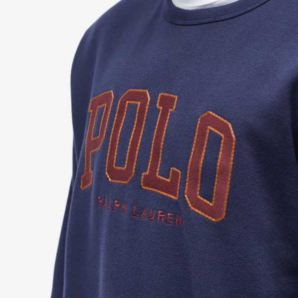 Polo Ralph Lauren Polo College Logo Crew Sweat