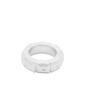 The Ouze Square-Cut Hallmark Ring