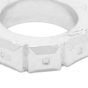 The Ouze Square-Cut Hallmark Ring