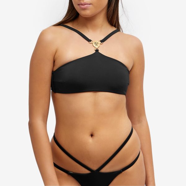 Versace Strappy Bikini Top