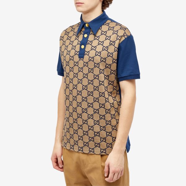 Gucci All Over GG Polo Shirt