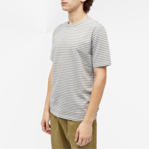 Officine Générale Slub Cotton Stripe T-Shirt