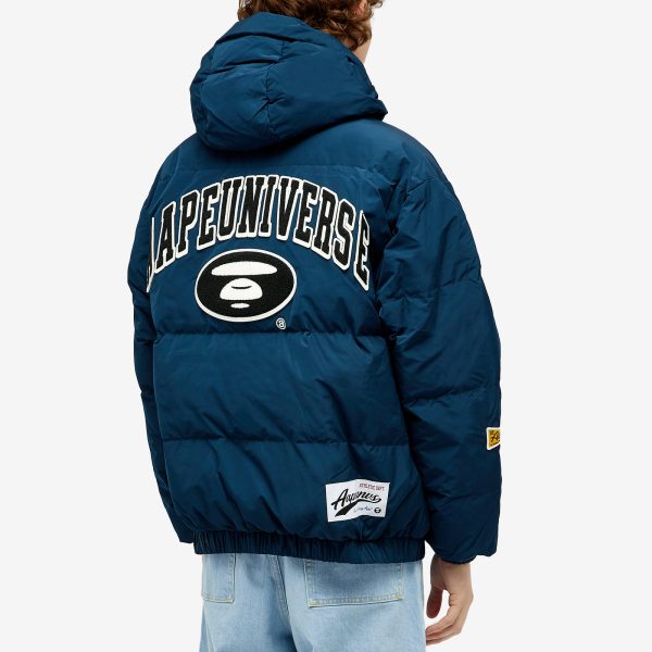 AAPE College Down Jacket